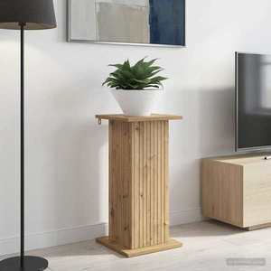 vidaXL Suport pentru plante 2 pcs Stejar Artizanal 30, 5 x 30 x 60, 5 cm imagine
