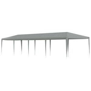 vidaXL Cort pentru Petreceri Gri deschis 1200 x 300 x 255 cm imagine