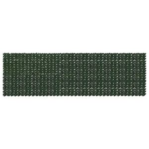 vidaXL Ecran de balcon cu frunze Verde închis 500 x 150 cm imagine