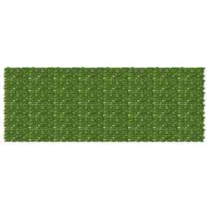 vidaXL Ecran de balcon cu frunze Verde și galben 400 x 150 cm imagine