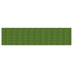 vidaXL Ecran de balcon cu frunze Verde și galben 600 x 150 cm imagine