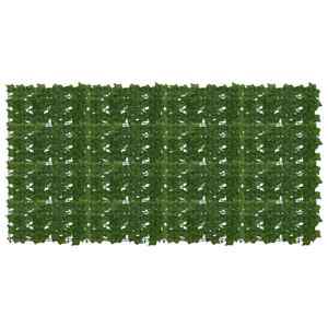 vidaXL Ecran de balcon cu frunze Verde 200 x 100 cm imagine