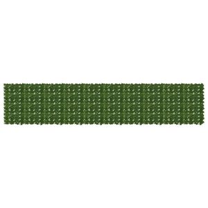 vidaXL Ecran de balcon cu frunze Verde 500 x 100 cm imagine