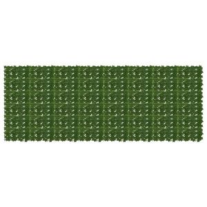 vidaXL Ecran de balcon cu frunze Verde 400 x 150 cm imagine