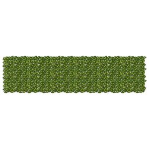 vidaXL Ecran de balcon cu frunze Verde și galben 300 x 75 cm imagine