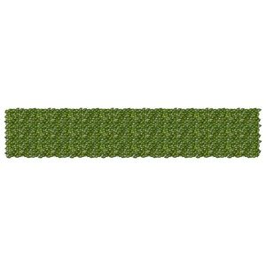 vidaXL Ecran de balcon cu frunze Verde și galben 400 x 75 cm imagine