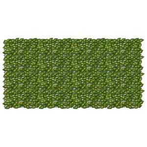 vidaXL Ecran de balcon cu frunze Verde și galben 200 x 100 cm imagine