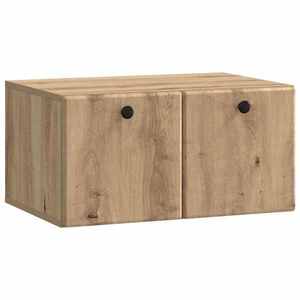 vidaXL Oglindă TV montată pe perete 59, 5 x 41 x 30 cm Stejar Artizanal imagine