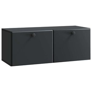 vidaXL Oglindă TV montată pe perete 78, 5 x 31 x 30 cm Negru imagine