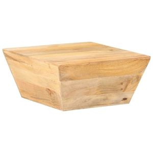 vidaXL Masă de cafea în formă de V, 66x66x30 cm, lemn masiv de mango imagine