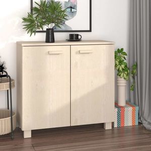 vidaXL Dulap „HAMAR”, maro miere, 85x35x80 cm, lemn masiv de pin imagine