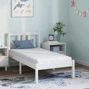 vidaXL Saltea Alb 60 x 120 cm Material Jacquard imagine