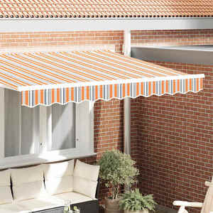 vidaXL Înlocuire pentru faldurile de awning Multicolour 230 x 20 cm imagine