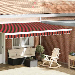 vidaXL Înlocuire pentru faldurile de awning Multicolour 430 x 20 cm imagine