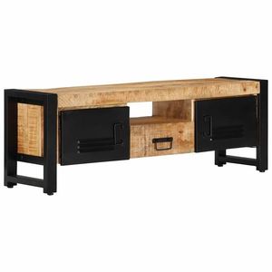 vidaXL Comodă TV, 120x30x40 cm, lemn masiv de mango imagine
