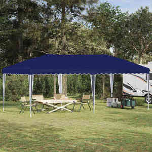 vidaXL Cort de Petrecere Pop-up 575 x 290 x 245 cm albastru imagine