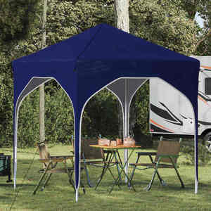 vidaXL Cort de Petrecere Pop-up 194 x 194 x 245 cm albastru imagine