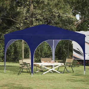 vidaXL Cort de Petrecere Pop-up 290 x 290 x 245 cm albastru imagine