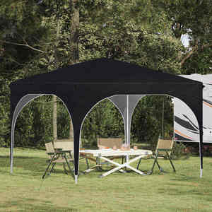 vidaXL Cort de Petrecere Pop-up 290 x 290 x 245 cm Antracit imagine