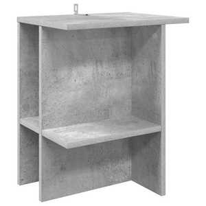 vidaXL Masă de cafea Gri Beton 40 x 30 x 49 cm Lemn prelucrat imagine