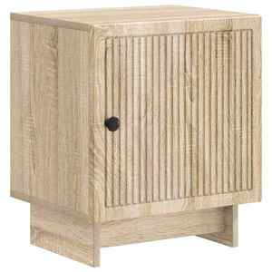 vidaXL Dulap de noapte Stejar Sonoma 43 x 34, 5 x 50 cm Lemn prelucrat imagine