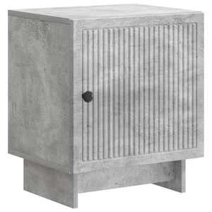 vidaXL Dulap de noapte Gri Beton 43 x 34, 5 x 50 cm Lemn prelucrat imagine