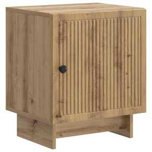 vidaXL Dulap de noapte Stejar Artizanal 43 x 34, 5 x 50 cm imagine