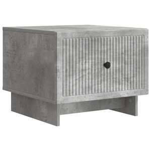 vidaXL Masă de cafea Gri Beton 49 x 50 x 40 cm Lemn prelucrat imagine