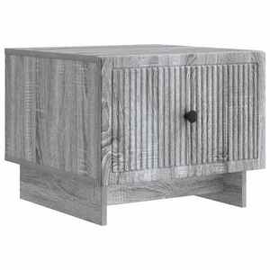 vidaXL Masă de cafea Sonoma gri 49 x 50 x 40 cm Lemn prelucrat imagine