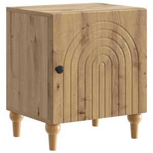 vidaXL Dulap de noapte Stejar Artizanal 43 x 34, 5 x 50 cm imagine
