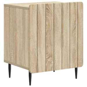 vidaXL Dulap de noapte Stejar Sonoma 43 x 34, 5 x 52 cm Lemn prelucrat imagine