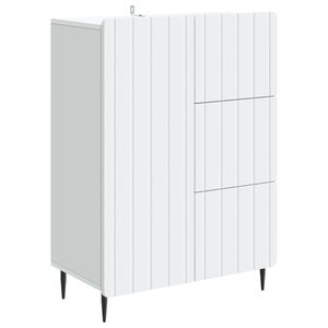 vidaXL Bufet cu sertar Alb 66 x 34, 5 x 91, 5 cm Lemn prelucrat imagine