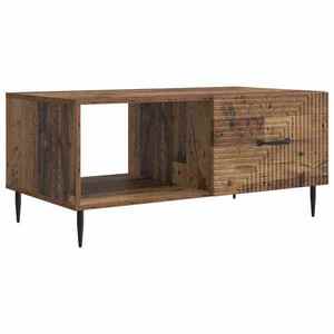 vidaXL Masă de cafea Lemn vechi 90 x 50 x 40 cm Lemn prelucrat imagine