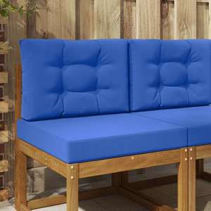 vidaXL Perna pentru canapea de exterior 2 pcs Turcoaz Poliester imagine