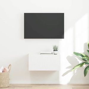 vidaXL Dulap TV de perete Alb 60 x 31 x 29, 5 cm Lemn compozit imagine