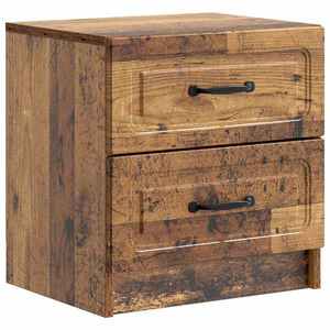 vidaXL Dulap de noapte Lemn vechi 43 x 34, 5 x 44, 5 cm Lemn prelucrat imagine