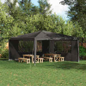 vidaXL Perete lateral pentru cort de petrecere 2 pcs 400 x 195 cm imagine