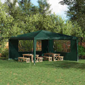 vidaXL Perete lateral pentru cort de petrecere 2 pcs 400 x 195 cm imagine