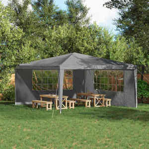 vidaXL Perete lateral pentru cort de petrecere 2 pcs 400 x 195 cm imagine