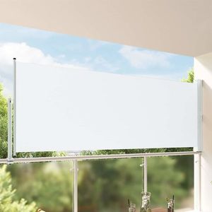 vidaXL Awning lateral 100% poliester, fier, oțel imagine