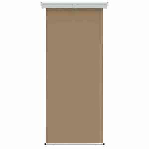 vidaXL Awning lateral pentru balcon 100% poliester, fier, oțel imagine
