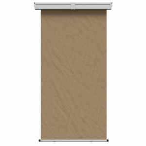 vidaXL Awning lateral pentru balcon 100% poliester, fier, oțel imagine