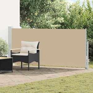 vidaXL Jaluzea laterală retractabilă Bej 600 x 160 cm Poliester imagine