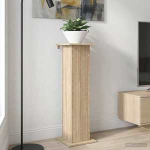 vidaXL Suport pentru plante Stejar Sonoma 30, 5 x 30 x 100, 5 cm imagine