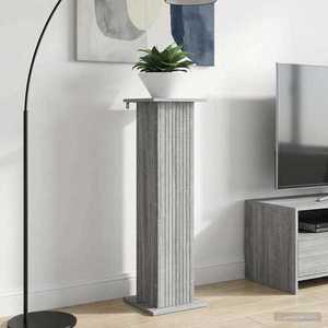 vidaXL Suport pentru plante Sonoma gri 30, 5 x 30 x 100, 5 cm imagine