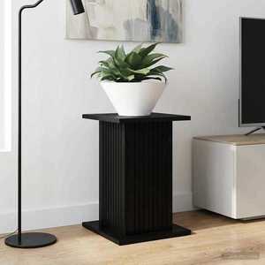 vidaXL Suport pentru plante 2 pcs Negru 30, 5 x 30 x 43 cm imagine