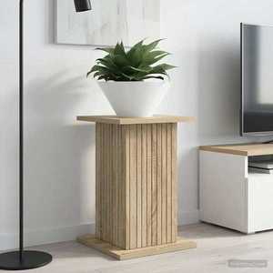 vidaXL Suport pentru plante 2 pcs Stejar Sonoma 30, 5 x 30 x 43 cm imagine