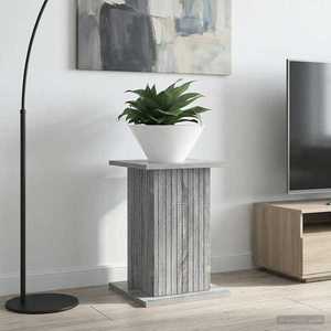 vidaXL Suport pentru plante Sonoma gri 30, 5 x 30 x 43 cm imagine