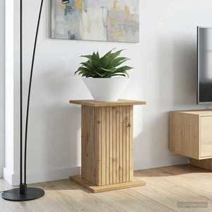 vidaXL Suport pentru plante 2 pcs Stejar Artizanal 30, 5 x 30 x 43 cm imagine