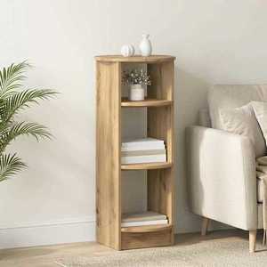 vidaXL Dulap lateral Stejar Artizanal 40 x 40 x 100 cm Lemn prelucrat imagine